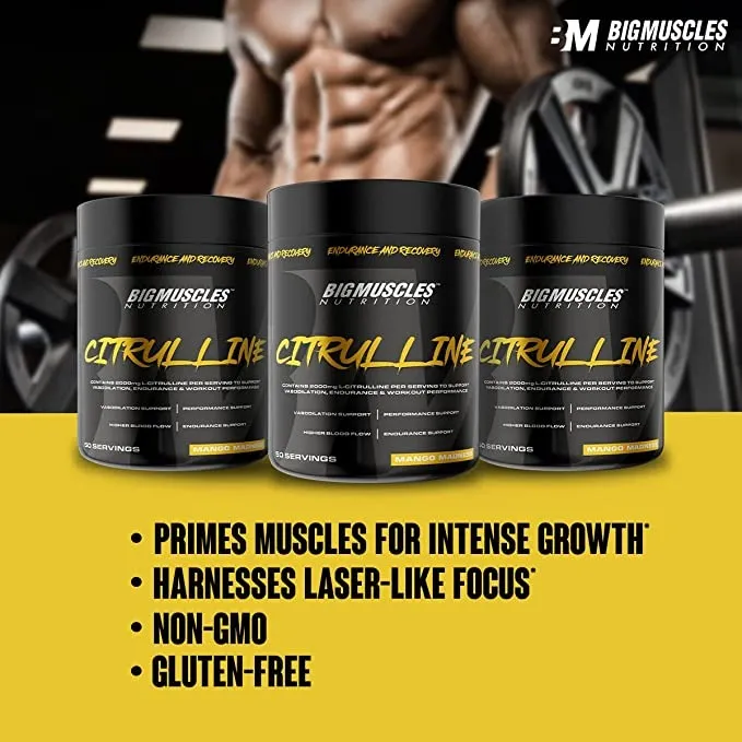 Big Muscles Nutrition Citrulline Malate – Pre Workout