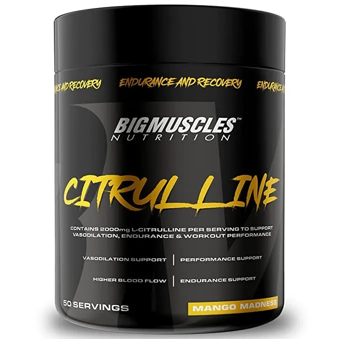 Big Muscles Nutrition Citrulline Malate – Pre Workout