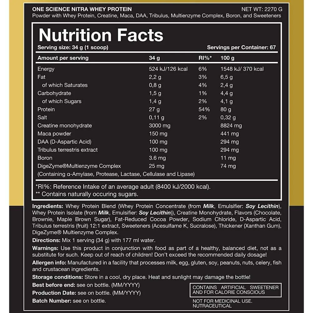 One Science Nutrition (OSN) Nitra Whey Protein Powder