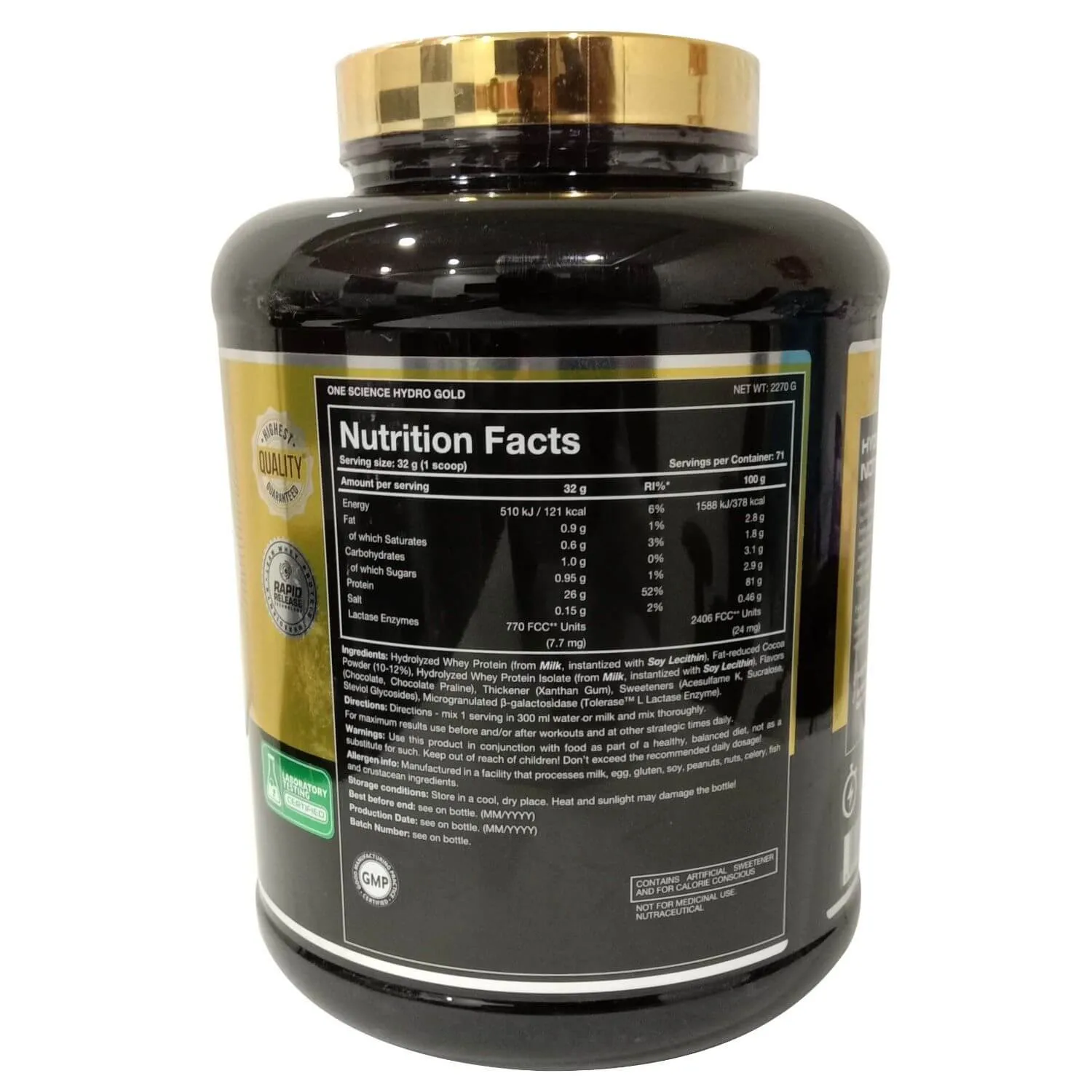 One Science Nutrition (OSN) HYDRO GOLD Protein Powder