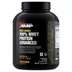 GNC AMP Gold Series 100% Advanced Whey Protein Powder, 2 kg GNC AMP Gold Series 100% Advanced Whey Protein Powder, 2 kg